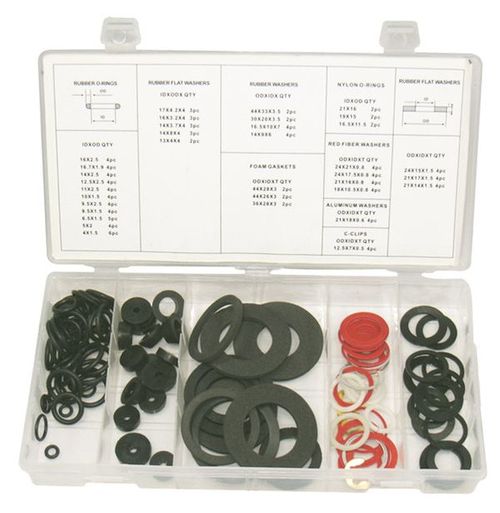 125PC SEALING WASHER ASSORTMENT