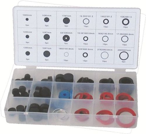 135PC SEALING WASHER ASSORTMENT