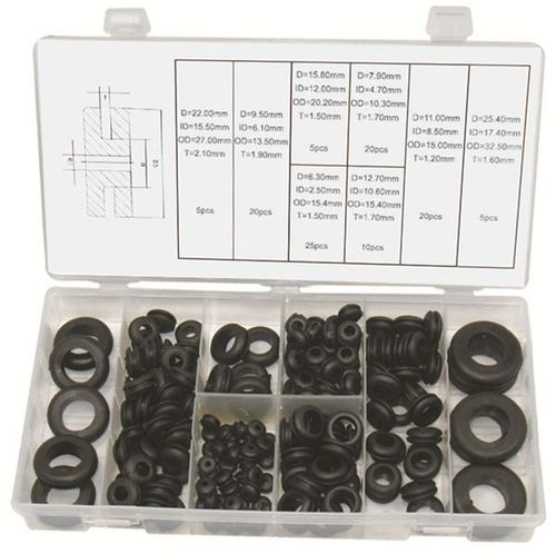 110PC RUBBER GROMMET ASSORTMENT