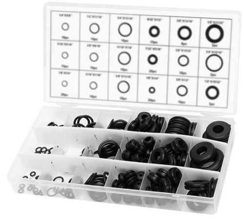 195PC O-RING & GROMMET ASSORTMENT