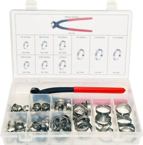 80PC STEPLESS EAR CLAMP KIT