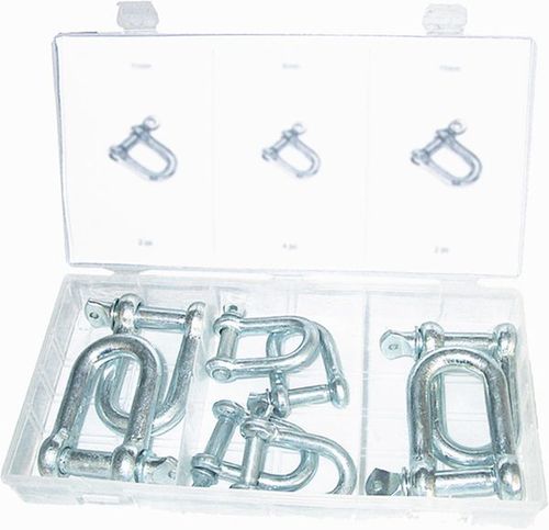 8PC D-SHACKLE ASSORTMENT