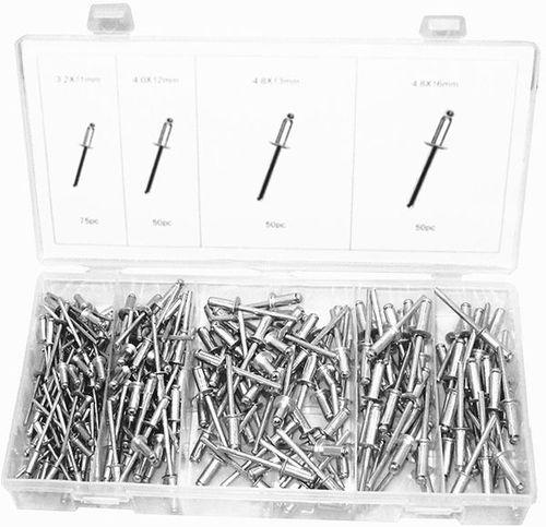 225PC RIVET ASSORTMENT