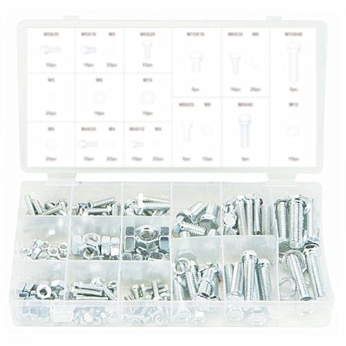 240PC NUT,BOLT&WASHER ASSORTMENT