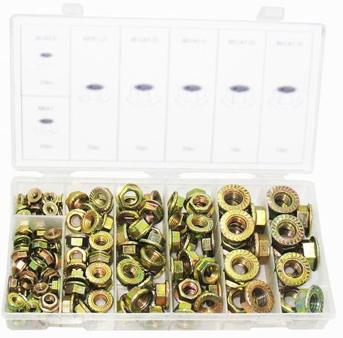 140PC FLANGE NUT ASSORTMENT