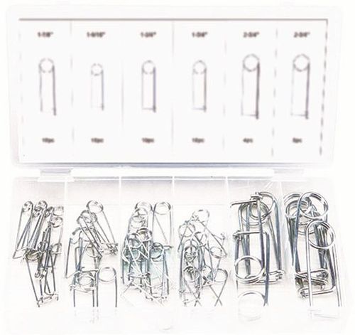 49PC INDUSTRIAL SAFETY PIN ASSORTMENT