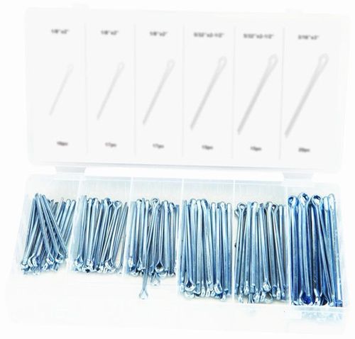 100PC EXTRA LONG COTTER PIN ASSORTMENT