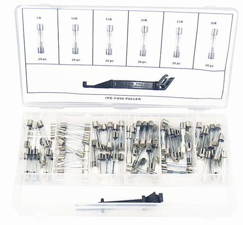 121PC GLASS FUSE ASSORTMENT