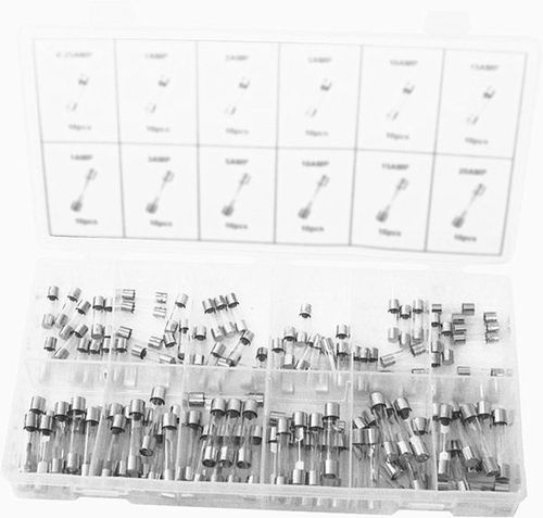 120PC GLASS AUTO FUSE ASSORTMENT