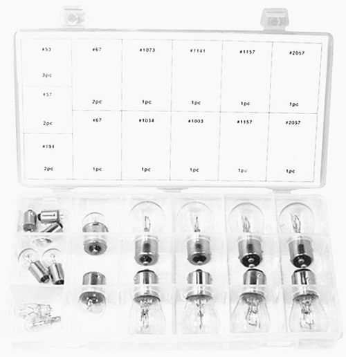 17PC AUTO BULB ASSORTMENT