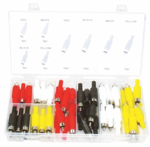 60件套RCA音频插头