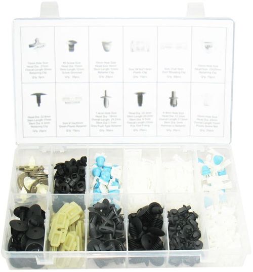 255PC RETAINER ASSORTMENT (VOLKSWAGEN)