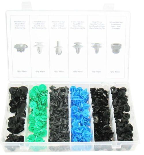 300PC RETAINER ASSORTMENT (VAUXHALL/OPEL)