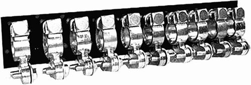 10件套电瓶夹头