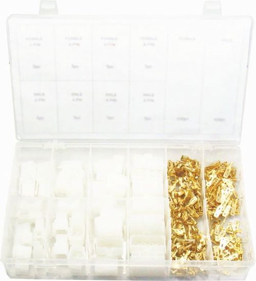 240PC WIRE TERMINAL & PLUG ASSORTMENT