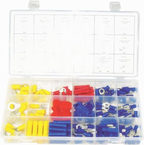 160PC WIRE TERMINAL ASSORTMENT