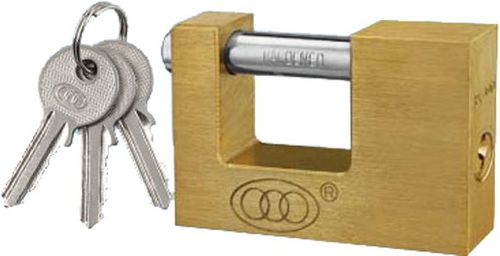 RECTANGULAR BRASS PALDOCKS