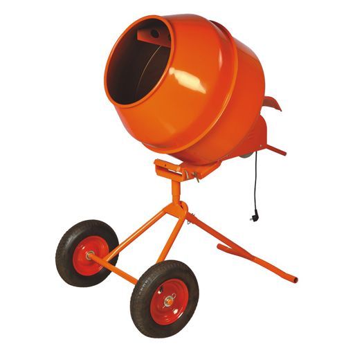 VERTICAL PORTABLE CONCRETE MIXER