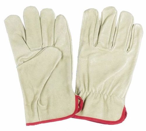 PIG GRAIN LEATHER DRIVER GLOVES
