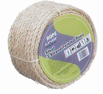 SISAL 3 STRAND TWISTED ROPE