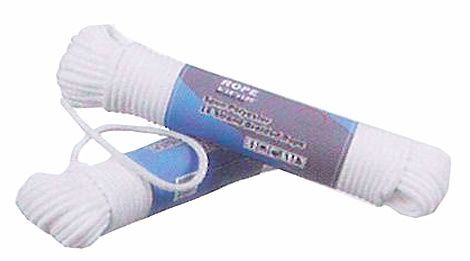 SPUN POLYESTER 16 STRAND BRAIDED ROPE