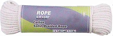COTTON SOLID BRAIDED ROPE