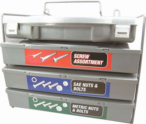 1200PC NUT, BOLT & WASHER ASSORTMENT