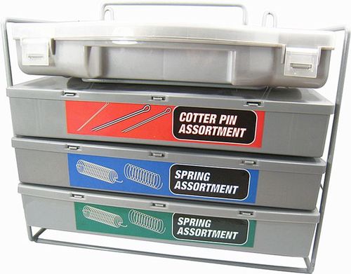 900PC SPRING & COTTER PIN ASSORTMENT