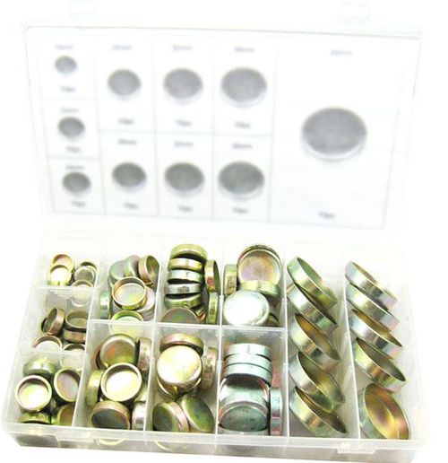 100PC METRIC CORE PLUG ASSORTMENT