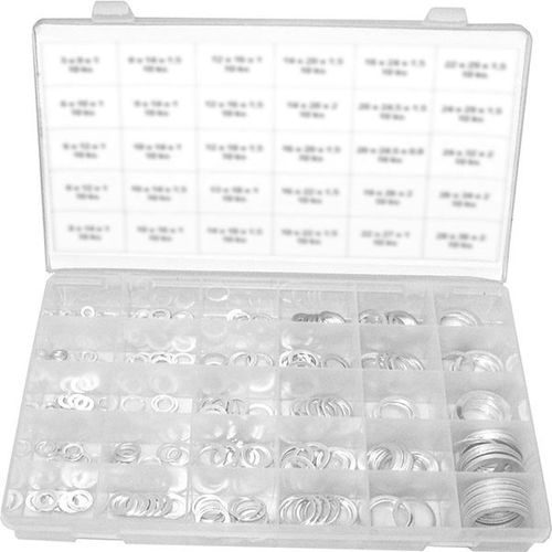 300PC ALUMINIUM WASHER ASSORTMENT