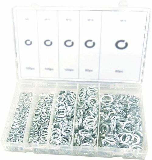 460PC LARGE LOCK WASHER ASSORTMENT