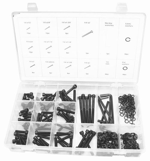 363PC ALLEN CAP SCREW ASSORTMENT