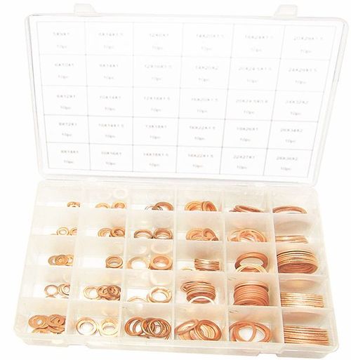 300PC COPPER WASHER ASSORTMENT
