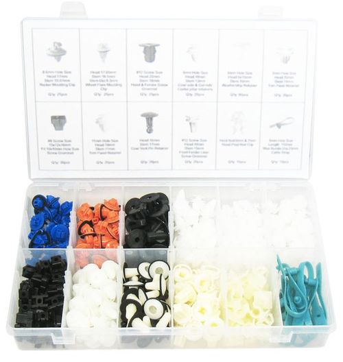 330PC RETAINER ASSORTMENT(TOYOTA)