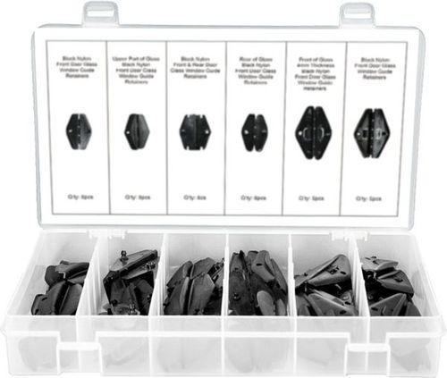 42PC WINDOW GUIDE RETAINER ASSORTMENT (GM)