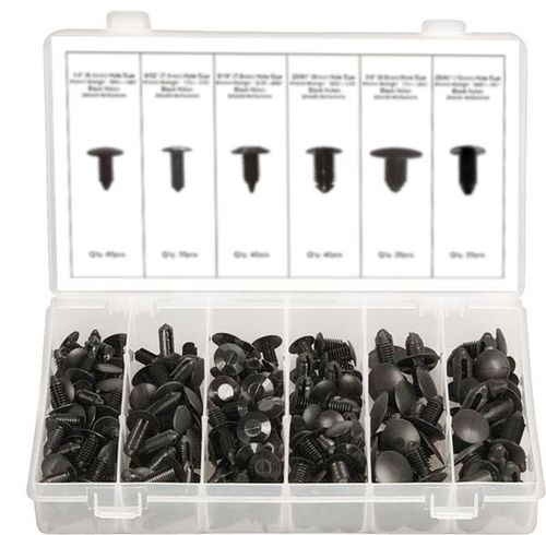 210PC SHIELD RETAINER ASSORTMENT (GM & FORD)