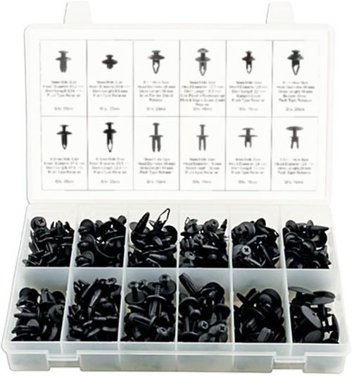 240PC PUSH TYPE RETAINER ASSORTMENT
