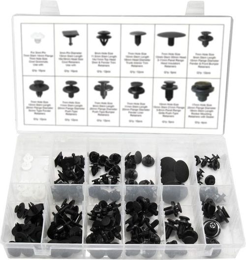 126pc SUBARU RETAINER ASSORMENT